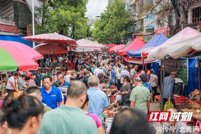 集市|蓝山：端午集市人气旺