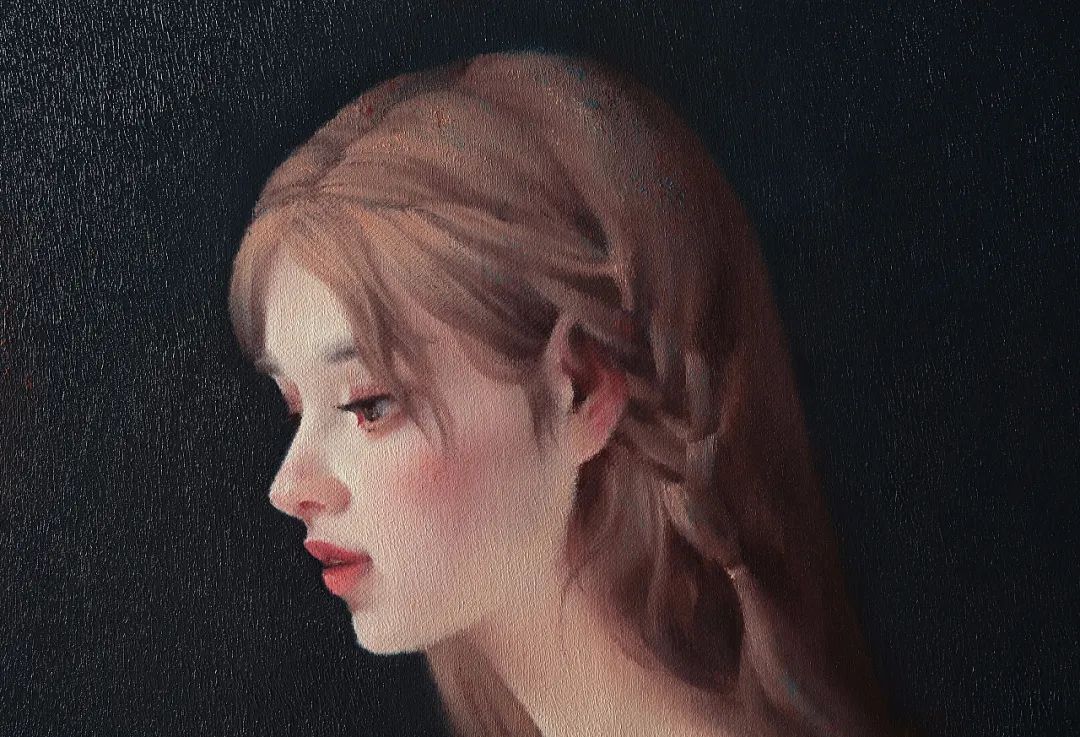 杨超@杨超:人体油画唯美而清雅脱俗,画出了东方女子的纯净与圣洁