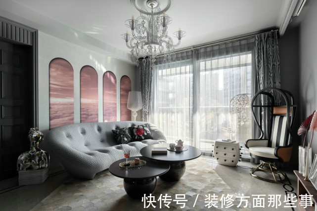 三居室|128平法式风三居室,回到自然之中去寻找本初的品性