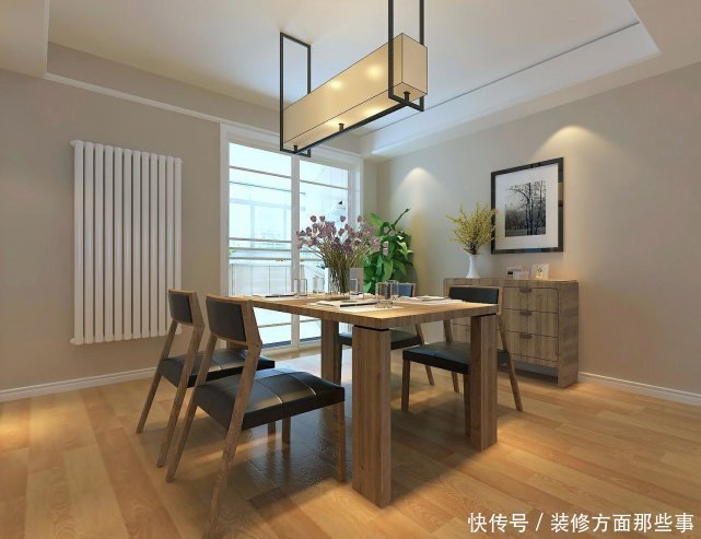 三居室|150平简约风三居室,灰蓝色点缀整个白色的空间,让客厅清爽干净