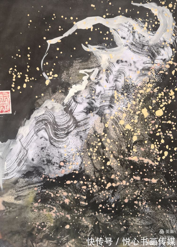 王照华@中国鹰王胡杨大师王照华鬼斧神工画胡杨《秘境》