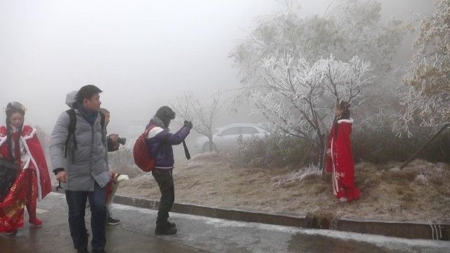 打开|雪?雪?雪?！欢迎打开冬季限定版瑞安金鸡山……