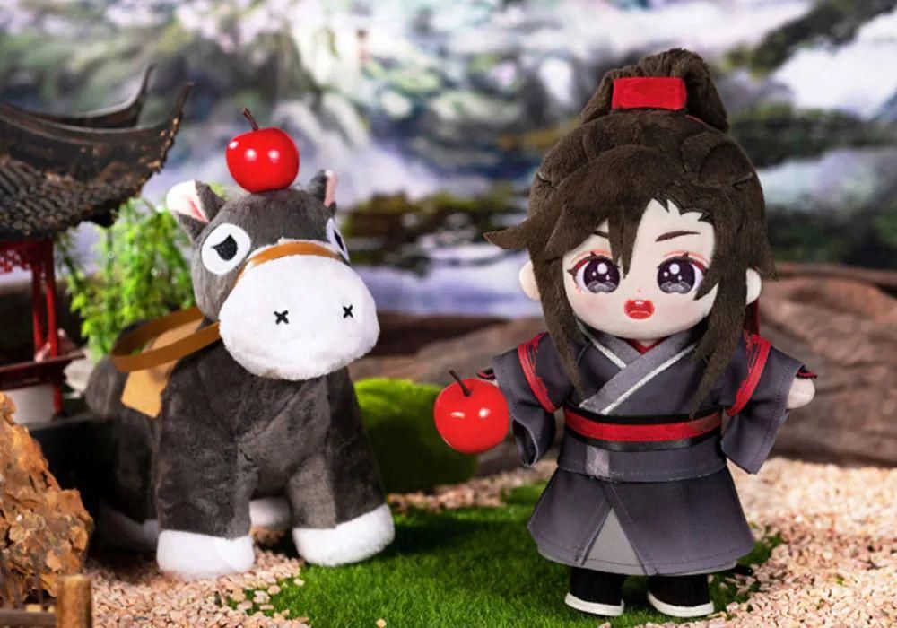  祖师|《魔道祖师》超萌的忘羡公仔，这次的颜值稳了，表情也太可爱了！