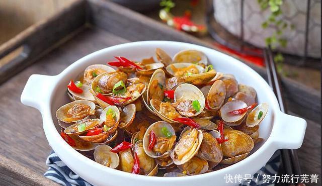 学会|大厨教你做爆炒花甲，3分钟学会，比外面大排档还好吃