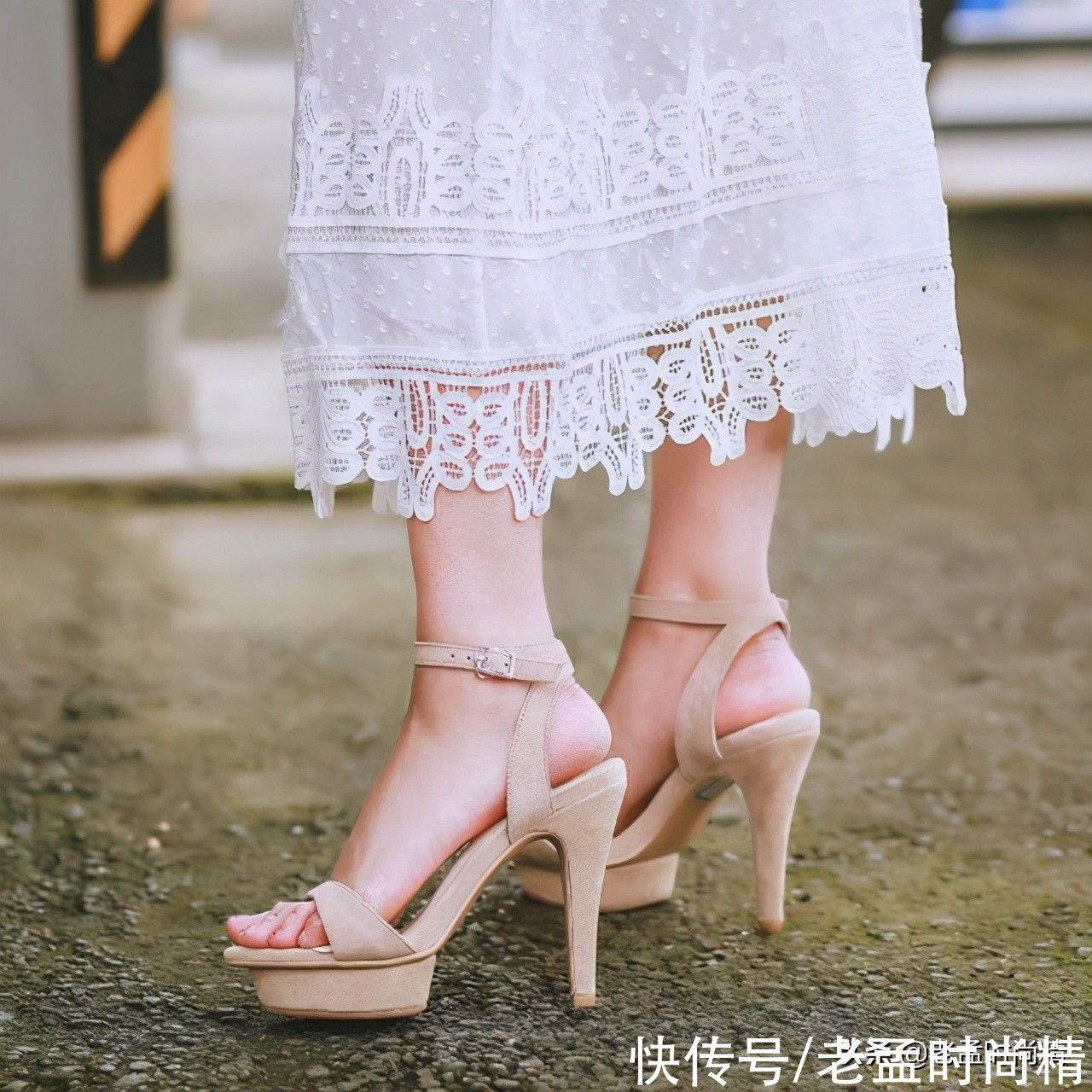 嘴鞋|优雅好贵的鱼嘴鞋,从脚穿起,让女性增加了一份气质