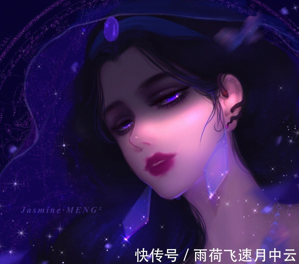 睡美人|国内画师笔下的迪士尼公主,谁是颜值第一高如此梦幻、真是难选