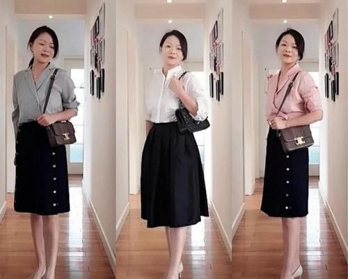 西装裤|30、40岁的女人想摆脱职场土气感，要牢记“上下”法则，简单实用