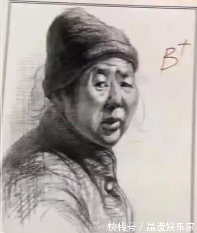 美术界!美术生高分作业VS低分作业,学渣画出关掉美颜的效果,没眼看了