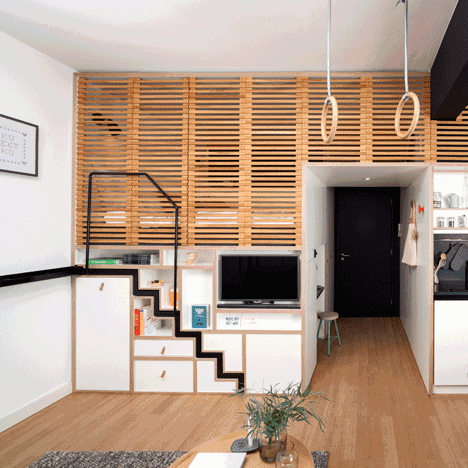 小户型|老外10大创意家居设计,小户型的福音,立即多出一间卧室!