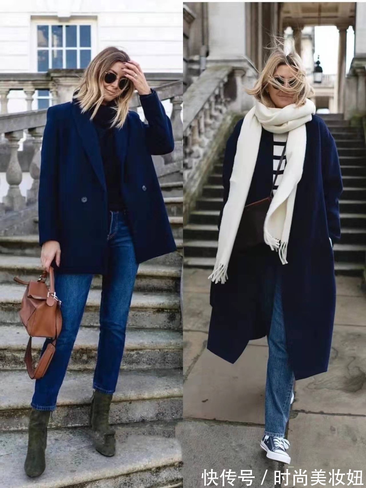 出镜率 原来“时髦精”冬天都穿大衣,保暖百搭又洋气,照着穿好时髦