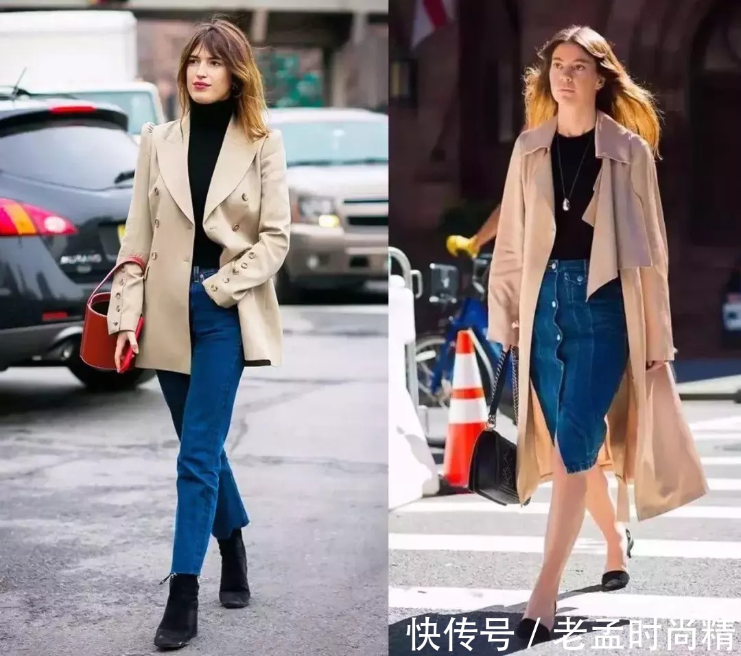 围巾 秋冬叠穿法,高级显瘦挡不住