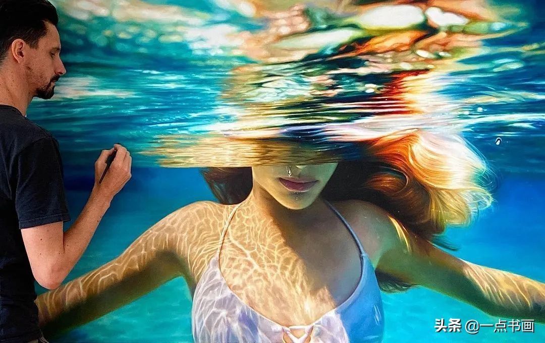 人体单反!这位巴西画家被称为“人体单反”,对色彩和细节的把控,简直神了