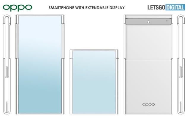 曝光|OPPO 屏幕可以伸缩的手机新专利曝光