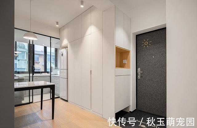 收纳|房子小就做去客厅化装修,学她家这么设计,85㎡住5口人很舒适