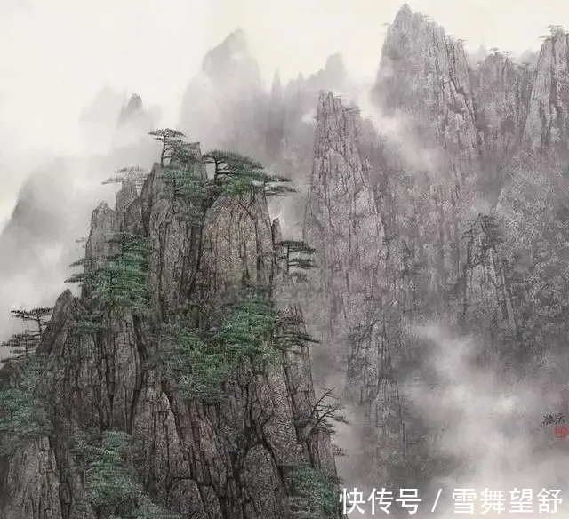 宋涤彩墨&不参展,不入会,深居简出,只为心中的梦想!宋涤彩墨山水画