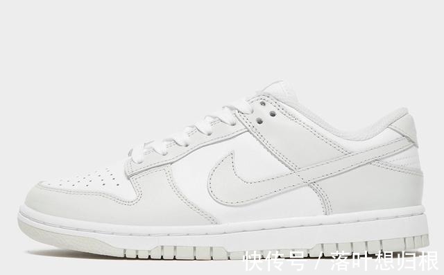 wmns Vibe风十足!全新「白灰」Dunk Low实物释出!