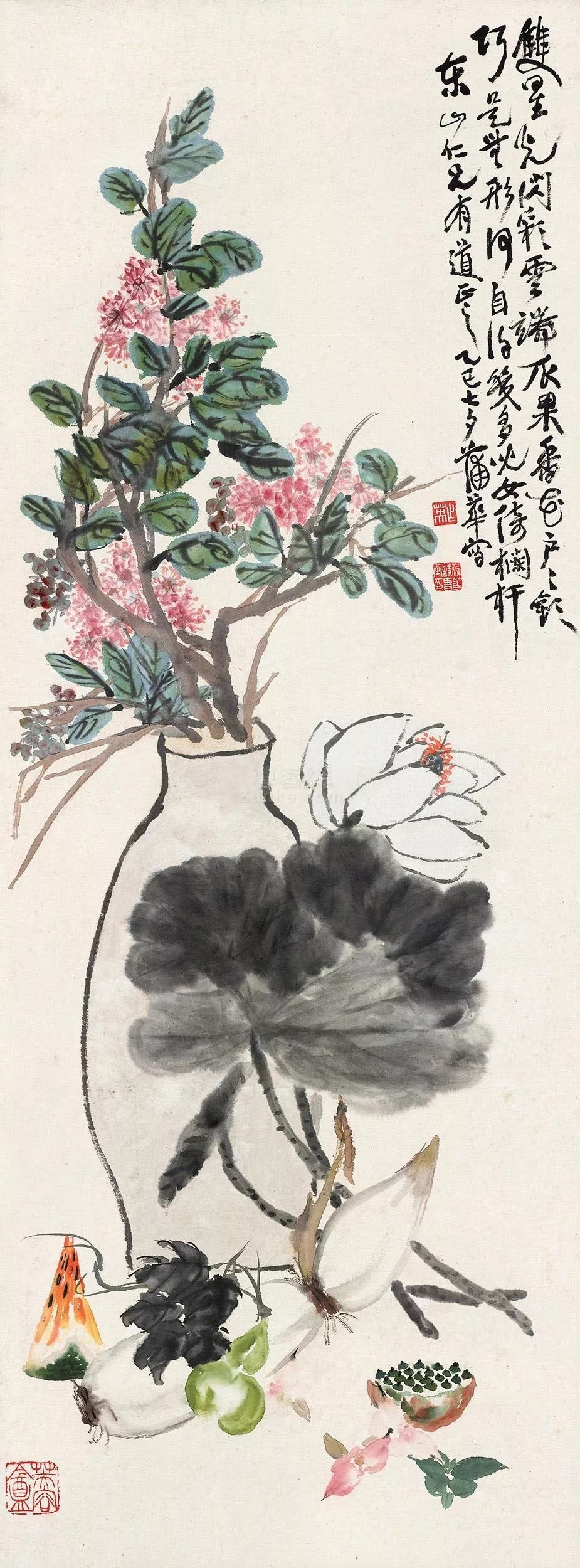 李复堂|疏懒散漫,人称“蒲邋遢”的蒲华:富于笔墨穷于命