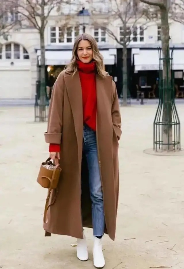 毛呢 毛呢大衣怎么穿才好看?学会这3种穿搭技巧,轻松穿出高级感