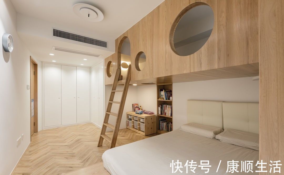 原木|完美改造术,她让“鸡肋”空间变成“鸡腿”,温馨的亲子宅香极了