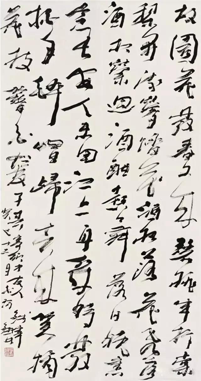 张铁林书法,有人赞传碑学正宗,有人斥“丑书”,您怎么看?