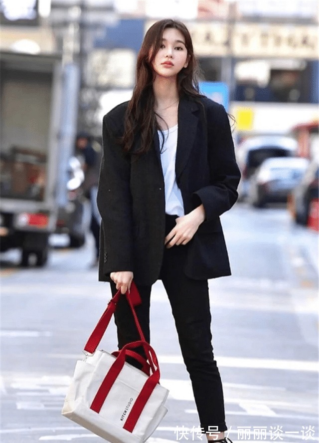 长外套 立秋之后,小个子该怎么穿试试“长外套+九分裤”,时髦又显高!