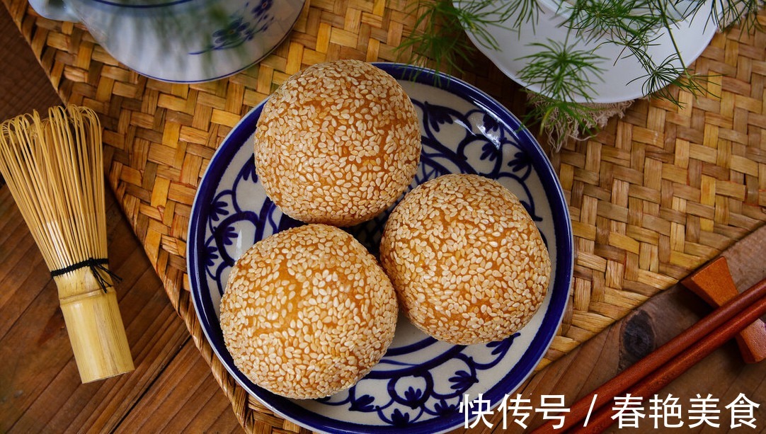 关键点|做麻圆，掌握3个关键点，个个空心，不开裂不塌陷，软糯香甜