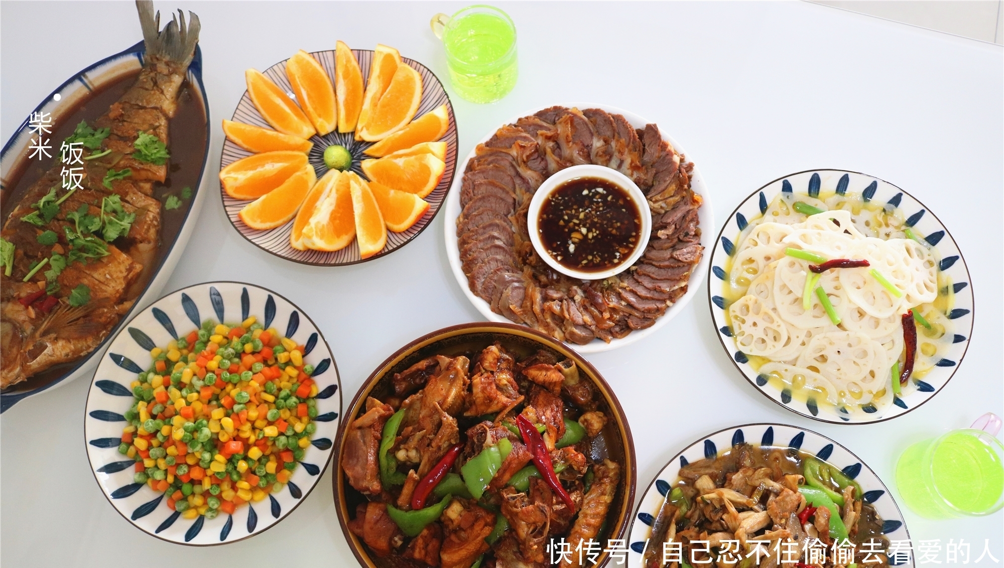 晒晒我家年夜饭,3口人6个菜,简单丰盛,网友:是家的味道