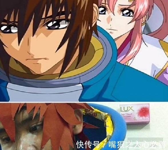 低成本|泰国小哥玩cos,低成本却什么都敢cos,网友直呼辣眼睛