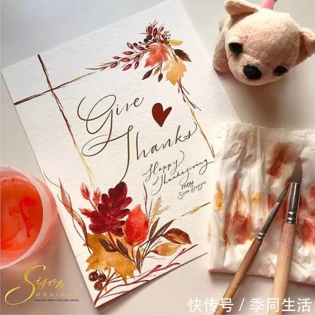 笔尖&美爆!70张超简单小清新的水彩手账,你想要的都在这里!收藏这篇就够了!