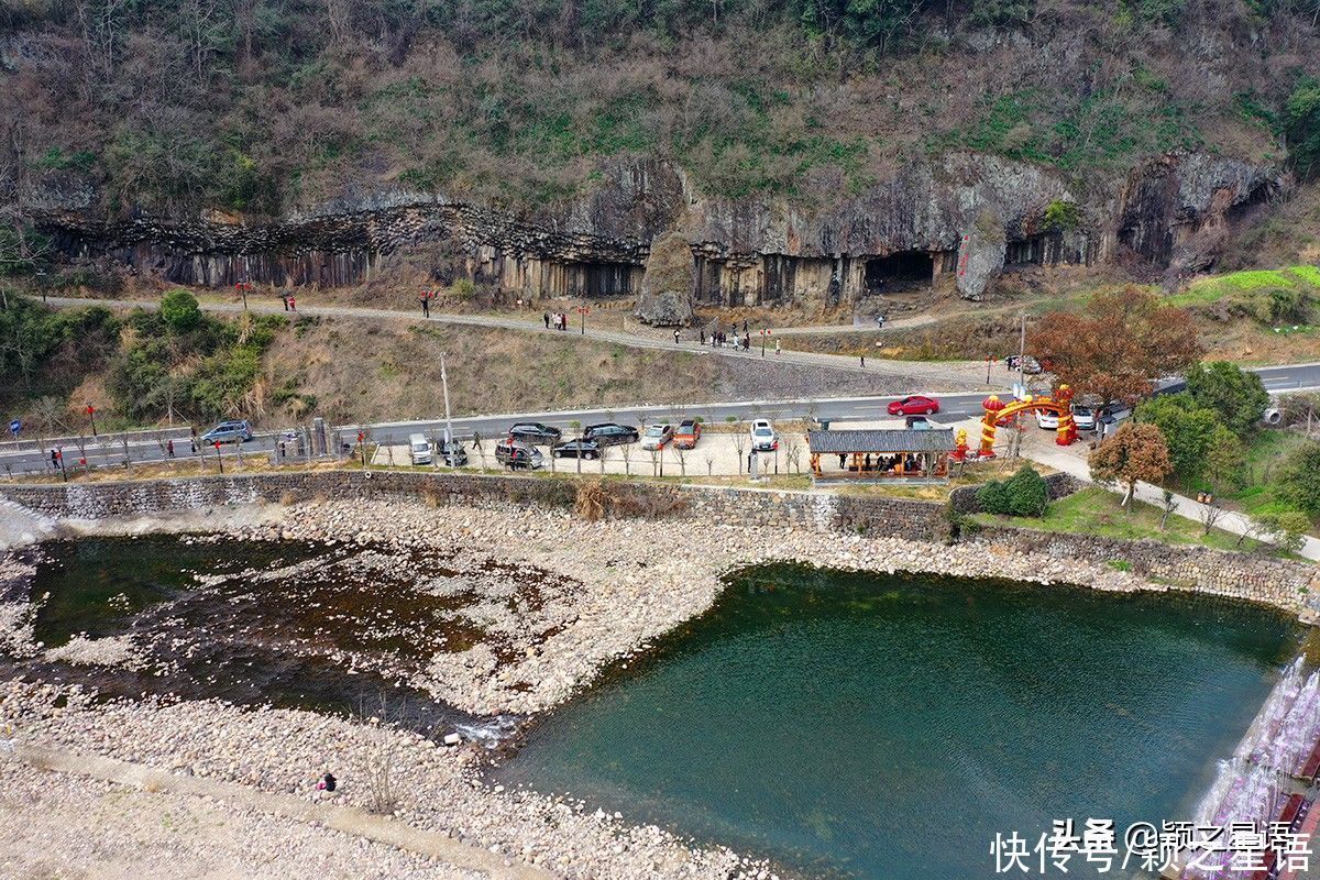 石溪村|第一次见到柱状玄武岩，大自然的地质奇观，不收门票