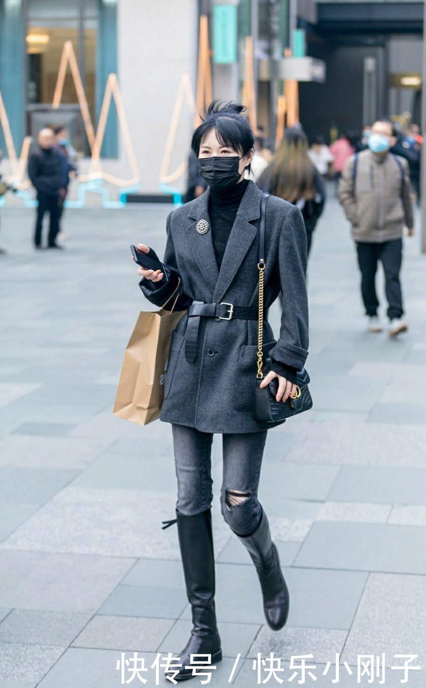冬天街头的外套，不要臃肿不要温度，就是要美美的时尚感