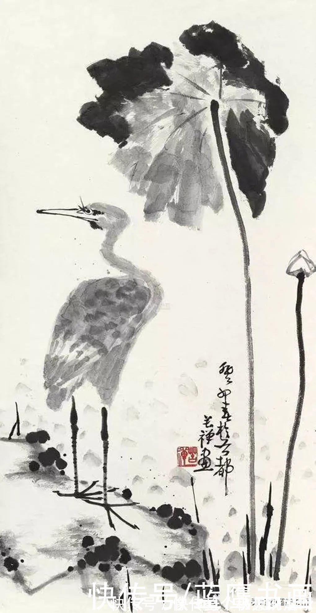 绘画|深得大师真传,李苦禅的绘画作品,让人感受到了独特的韵味