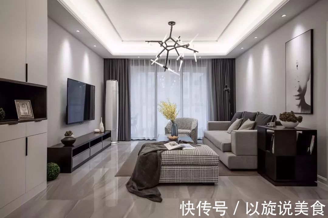客厅|33款高级灰的客厅,简约空间的高级感