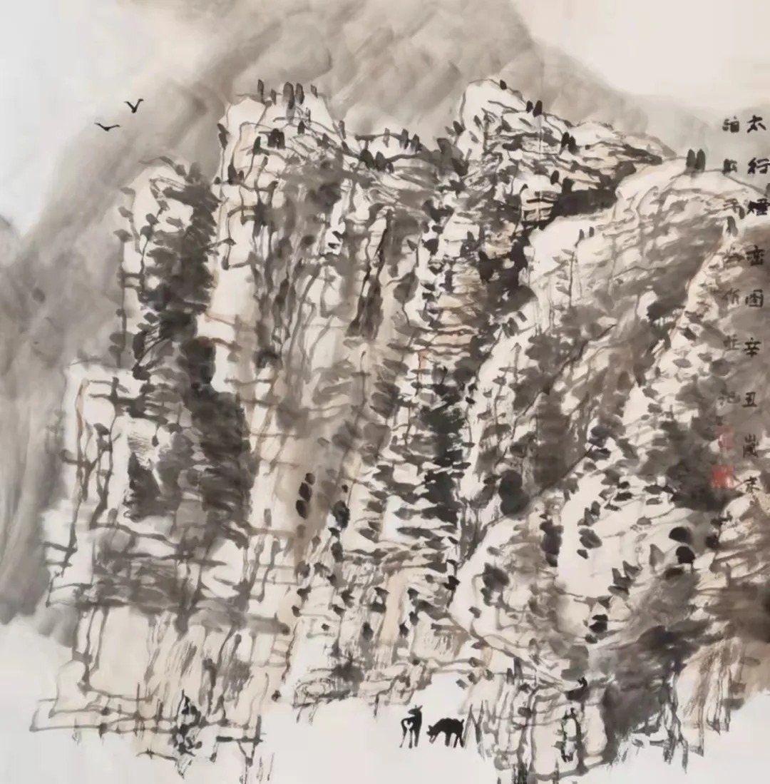 疫情!名家风采 —— 著名画家丁平安先生疫情期间创作最新作品选