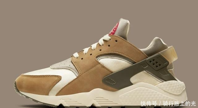 推动力|Stussy x Nike Air Huarache 沙漠橡树，旧旧的沙漠风