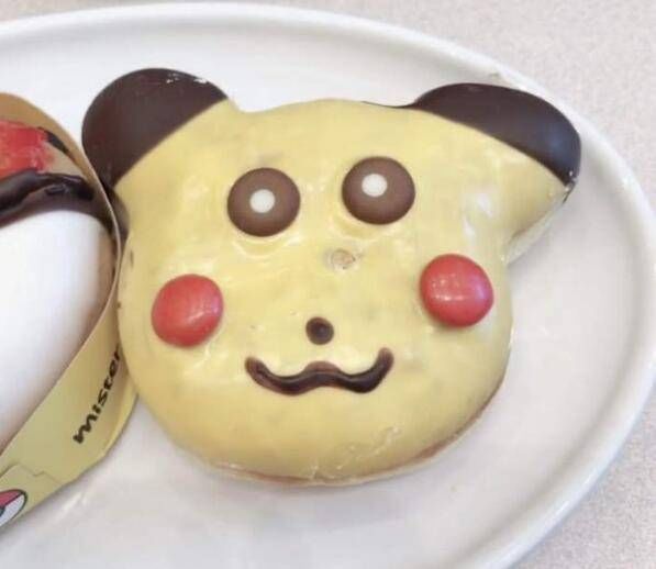 日本|图片仅供参考!日本网友买了皮卡丘甜甜圈,回家后直接吓哭