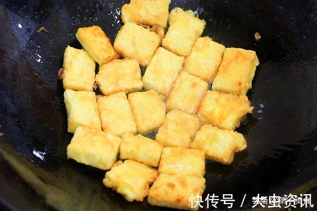 煎豆腐|天凉了，要多吃“植物肉”！3块1斤、蛋白质丰富，和葱是绝配