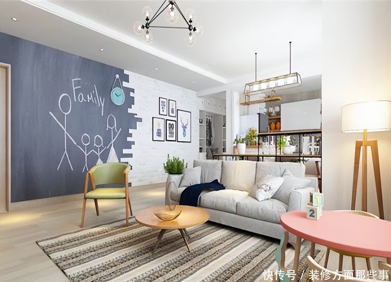 吊灯|1120平三居室整个空间更加清新舒适,又不失品味