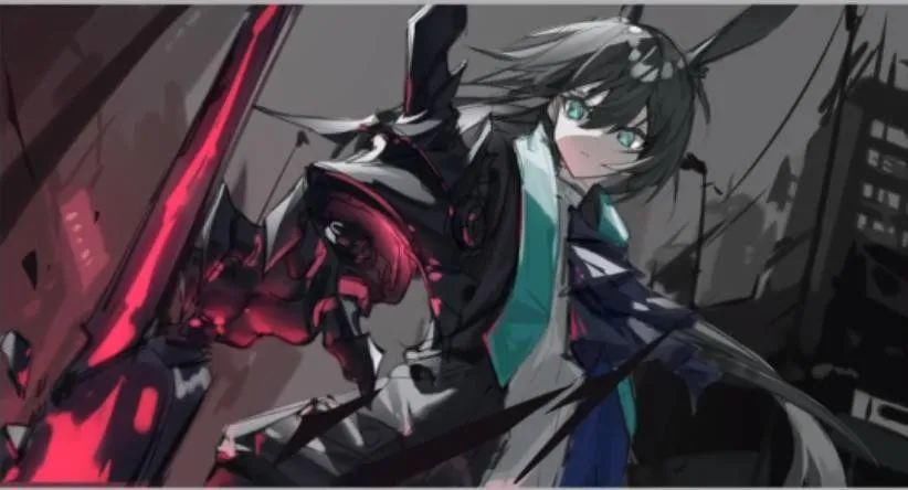  米娅|54张步骤图，带你绘制一个帅气的伪厚涂阿米娅