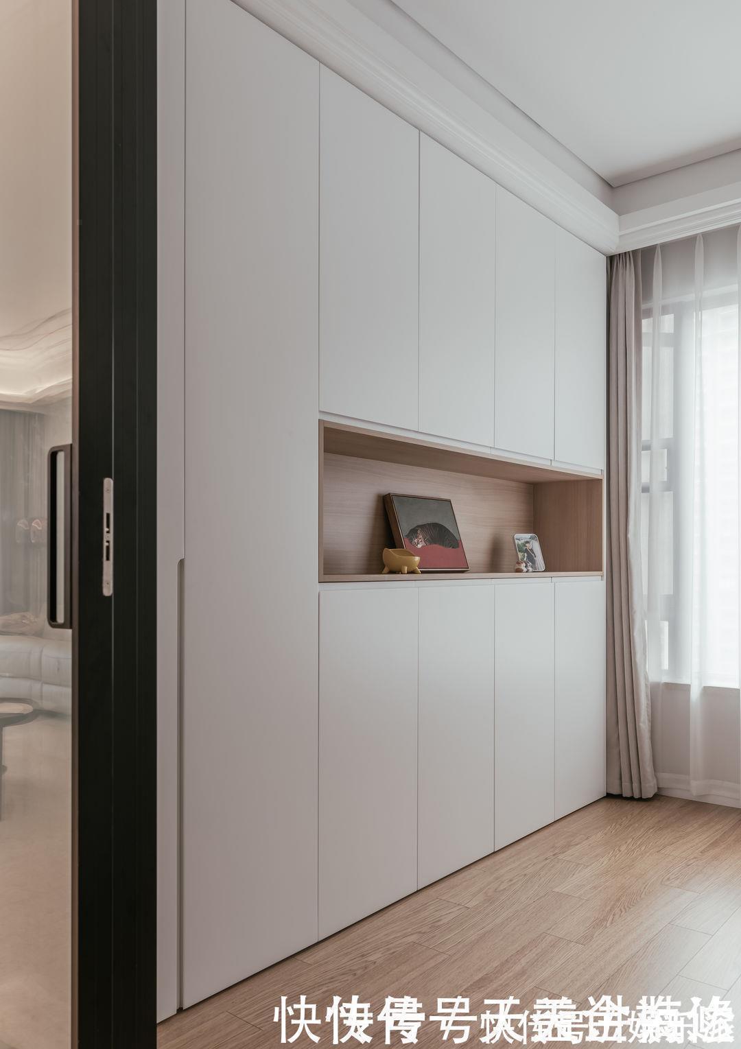 主卧|越简约,越幸福!113㎡坚持全屋化繁为简,家居氛围太棒了!