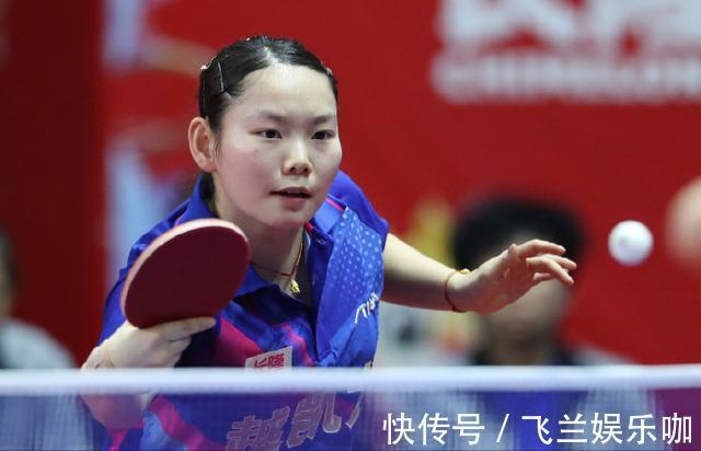 顾玉婷|越打越狠！国乒小魔王3-0打爆何卓佳，刘国梁、肖战密切关注