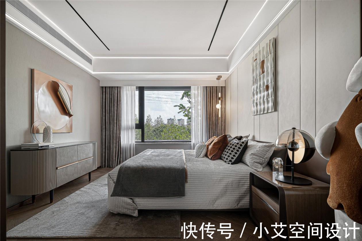 叠墅|174㎡叠墅软装设计，打造现代空间的时尚奢华感！
