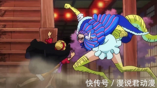 肿头龙|海贼王990集:凯多之子大和登场,秒杀乌尔缇,抱起路飞就跑