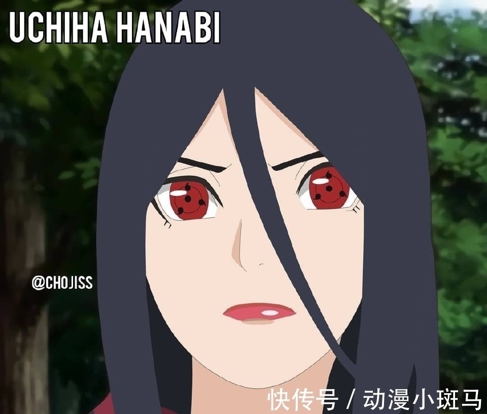 火影忍者|《火影忍者》全员宇智波?当女生们拥有宇智波外形,差点认不出