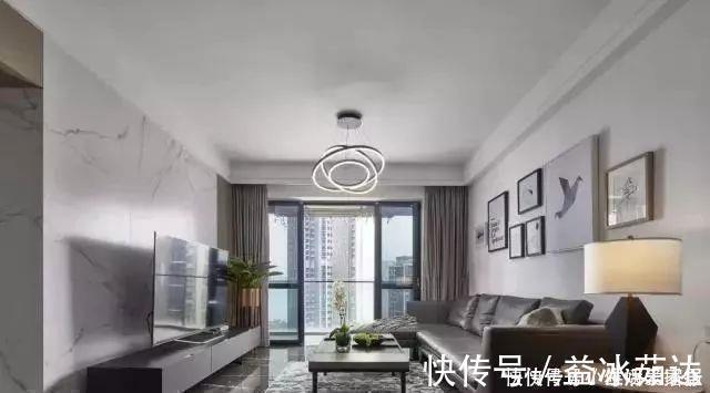 墙壁|以后买房了,就照这样装,客餐厅太上档次,全屋简洁有气质