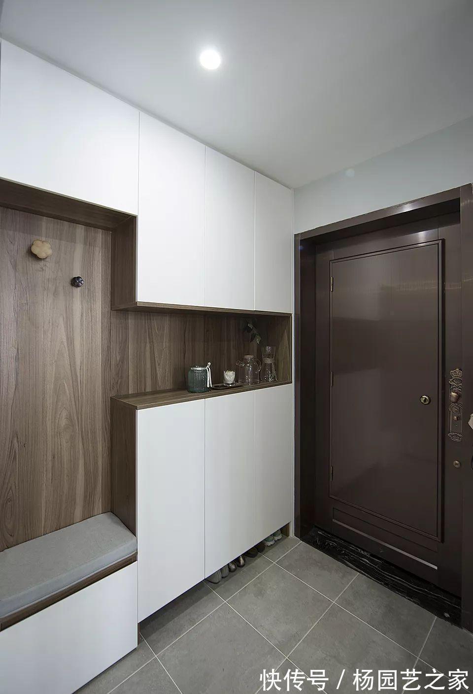 鞋柜|北欧风装修,小户型玄关设计好看实用,家里就照着这么装