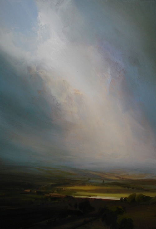 詹姆斯·诺顿&美风美景,大地的胸怀!英国画家詹姆斯·诺顿的油画