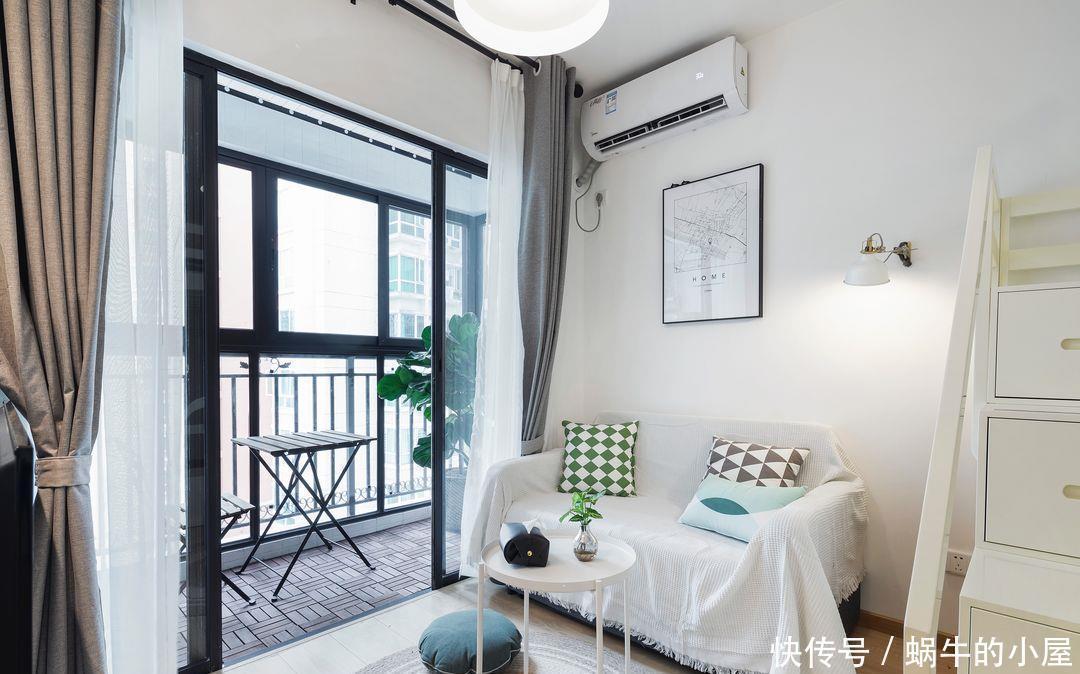 餐厨区|她的24㎡奇葩户型公寓,功能全收纳足,一人住生活也要优雅体面!