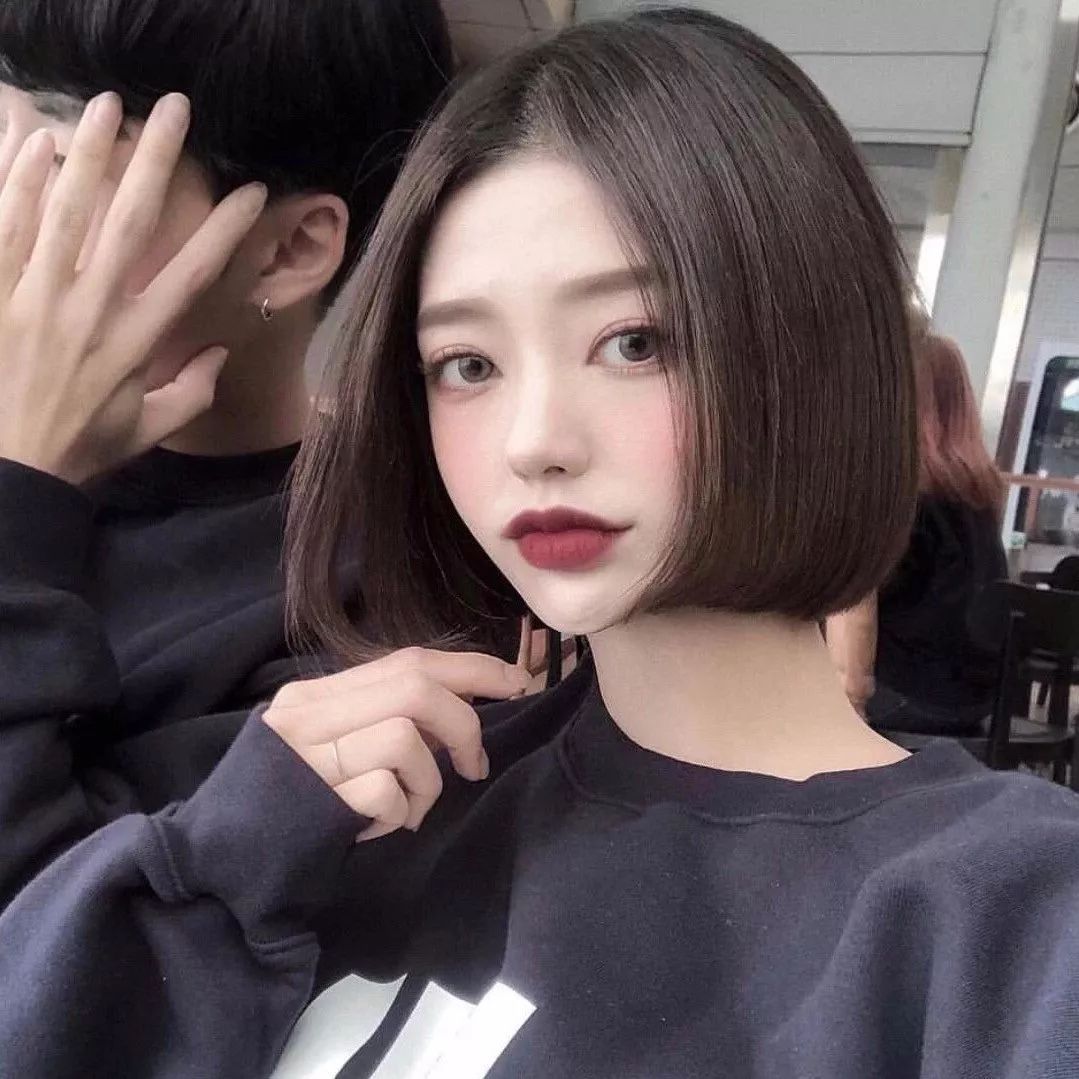 好看|短发“一刀切”,不打理也好看