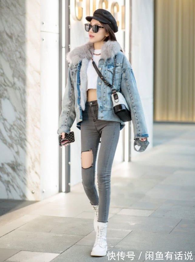 搭配 入冬后火了一种新搭配:叫“上身贵妇+下身村姑”,明星也这么穿